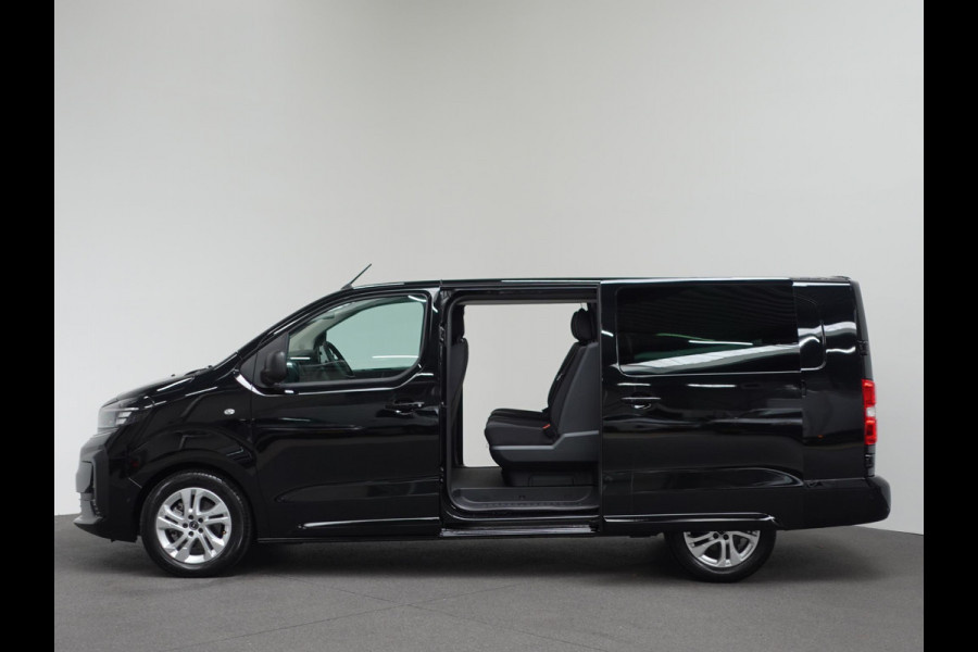 Opel Vivaro 2.0 Diesel 180 S&S L3 Automaat Dubbele Cabine 2 schuifdeuren Android Auto Apple CarPlay Navigatie Keyless Entry&Start Climate Control Camera Cruise Control Houten afwerking laadruimte Trekhaak lichtmetalen velgen