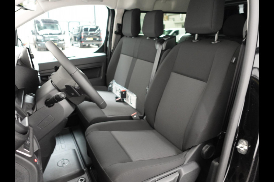 Opel Vivaro 2.0 Diesel 180 S&S L3 Automaat Dubbele Cabine 2 schuifdeuren Android Auto Apple CarPlay Navigatie Keyless Entry&Start Climate Control Camera Cruise Control Houten afwerking laadruimte Trekhaak lichtmetalen velgen
