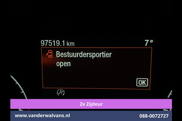 Ford Transit Connect 1.5 EcoBlue 100pk L2H1 Euro6 Airco | 2x zijdeur | Camera | Navigatie | Apple Carplay | Cruisecontrol Verwarmde voorruit, Parkeersensoren