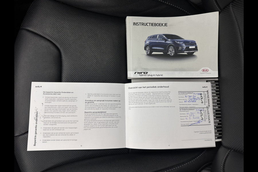 Kia Niro 1.6 GDi Hybrid DynamicPlusLine (INCL.BTW) Aut. *LEATHER | FULL-LED | ADAPTIVE-CRUISE | BLINDSPOT | HEATED-COMFORTSEATS | CAMERA | KEYLESS | NAVI-FULLMAP | AMBIENTLIGHT | LANE-ASSIST | 16''ALU*