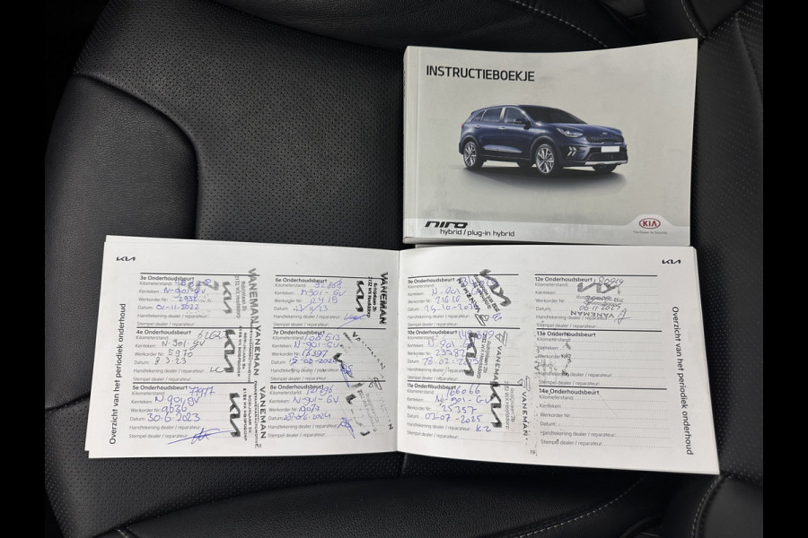 Kia Niro 1.6 GDi Hybrid DynamicPlusLine (INCL.BTW) Aut. *LEATHER | FULL-LED | ADAPTIVE-CRUISE | BLINDSPOT | HEATED-COMFORTSEATS | CAMERA | KEYLESS | NAVI-FULLMAP | AMBIENTLIGHT | LANE-ASSIST | 16''ALU*