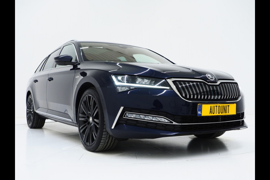 Škoda Superb Combi 1.4 TSI iV Laurin & Klement | Panoramadak | Canton | Trekhaak | Leder | 360 | Keyless | Adaptive Cruise | Carplay