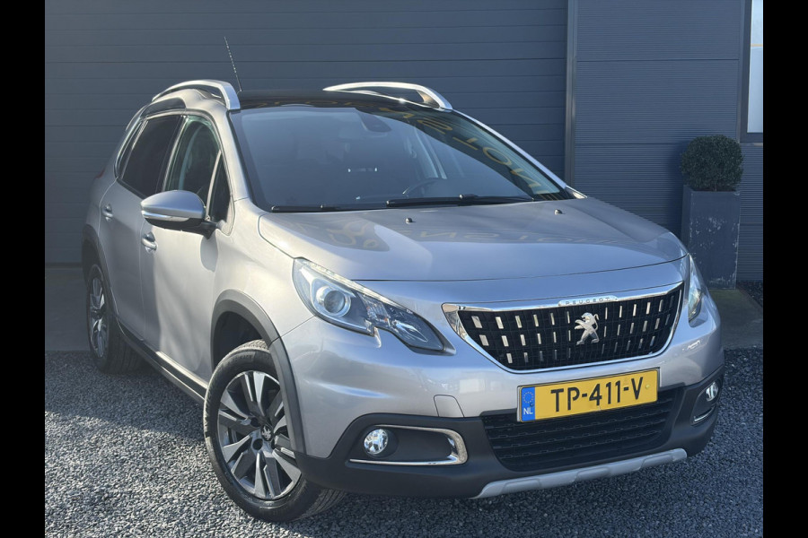 Peugeot 2008 1.2 PureTech Allure 2e Eigenaar,Pano,Navi,Trekhaak,Camera,110pk,Pdc,Clima,Cruise,Halfleder,N.A.P,Dealer Onderhouden,Apple Carplay/Android Auto,Apk tot 12-2026