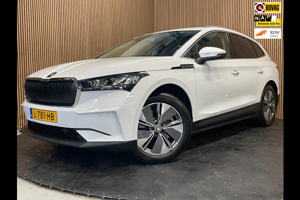 Škoda ENYAQ iV 80|100% SOH|GROTE ACCU|ELEK.TREKH|ELEK.KLEP|ACC|STUURVERW|CARPLAY/ANDROID|CAMERA|NAVI|NL-AUTO|NAP|1e EIG.|INCL.BTW|