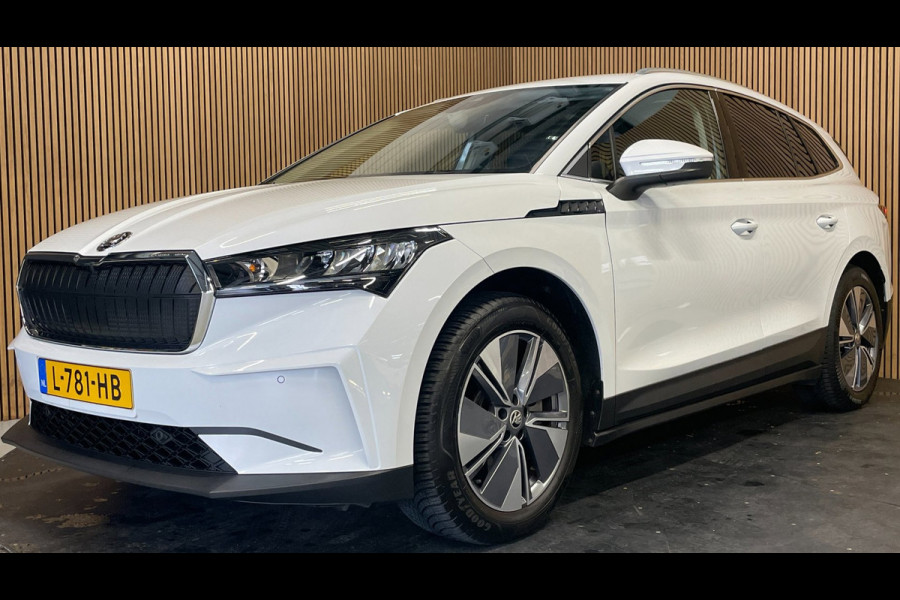 Škoda ENYAQ iV 80|100% SOH|GROTE ACCU|ELEK.TREKH|ELEK.KLEP|ACC|STUURVERW|CARPLAY/ANDROID|CAMERA|NAVI|NL-AUTO|NAP|1e EIG.|INCL.BTW|