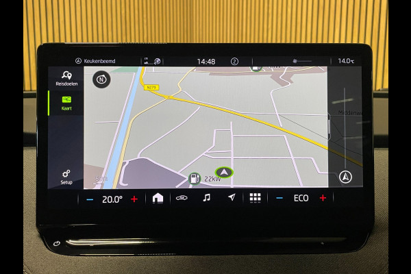 Škoda ENYAQ iV 80|100% SOH|GROTE ACCU|ELEK.TREKH|ELEK.KLEP|ACC|STUURVERW|CARPLAY/ANDROID|CAMERA|NAVI|NL-AUTO|NAP|1e EIG.|INCL.BTW|
