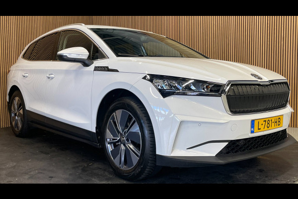Škoda ENYAQ iV 80|100% SOH|GROTE ACCU|ELEK.TREKH|ELEK.KLEP|ACC|STUURVERW|CARPLAY/ANDROID|CAMERA|NAVI|NL-AUTO|NAP|1e EIG.|INCL.BTW|