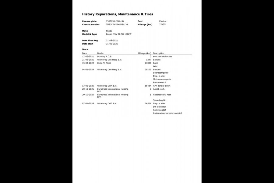 Škoda ENYAQ iV 80|100% SOH|GROTE ACCU|ELEK.TREKH|ELEK.KLEP|ACC|STUURVERW|CARPLAY/ANDROID|CAMERA|NAVI|NL-AUTO|NAP|1e EIG.|INCL.BTW|