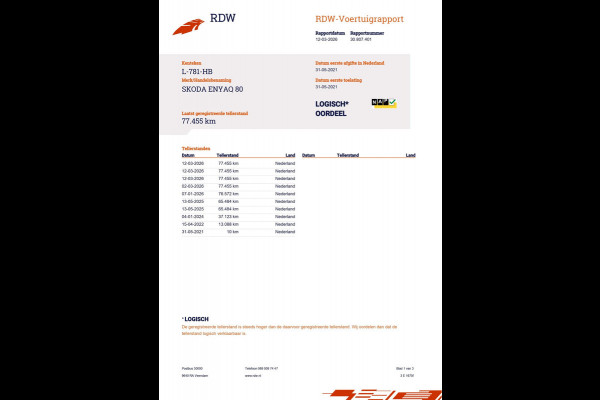 Škoda ENYAQ iV 80|100% SOH|GROTE ACCU|ELEK.TREKH|ELEK.KLEP|ACC|STUURVERW|CARPLAY/ANDROID|CAMERA|NAVI|NL-AUTO|NAP|1e EIG.|INCL.BTW|