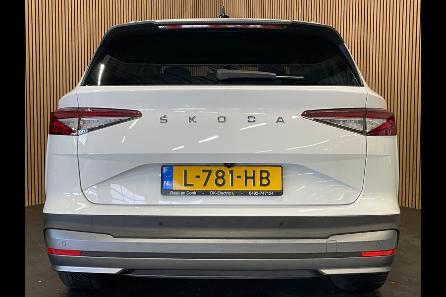 Škoda ENYAQ iV 80|100% SOH|GROTE ACCU|ELEK.TREKH|ELEK.KLEP|ACC|STUURVERW|CARPLAY/ANDROID|CAMERA|NAVI|NL-AUTO|NAP|1e EIG.|INCL.BTW|