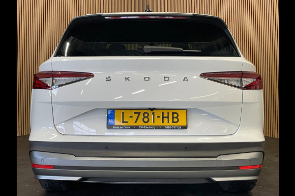 Škoda ENYAQ iV 80|100% SOH|GROTE ACCU|ELEK.TREKH|ELEK.KLEP|ACC|STUURVERW|CARPLAY/ANDROID|CAMERA|NAVI|NL-AUTO|NAP|1e EIG.|INCL.BTW|