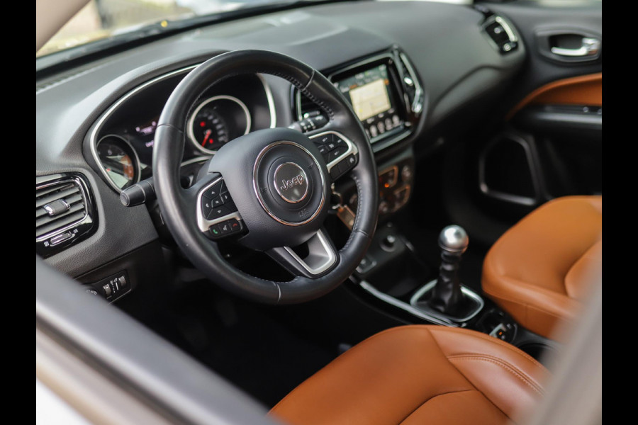 Jeep Compass 1.4 MultiAir Night Eagle | Camera | Leder | Cruise Control | Stoelverw. | Trekhaak | Navi
