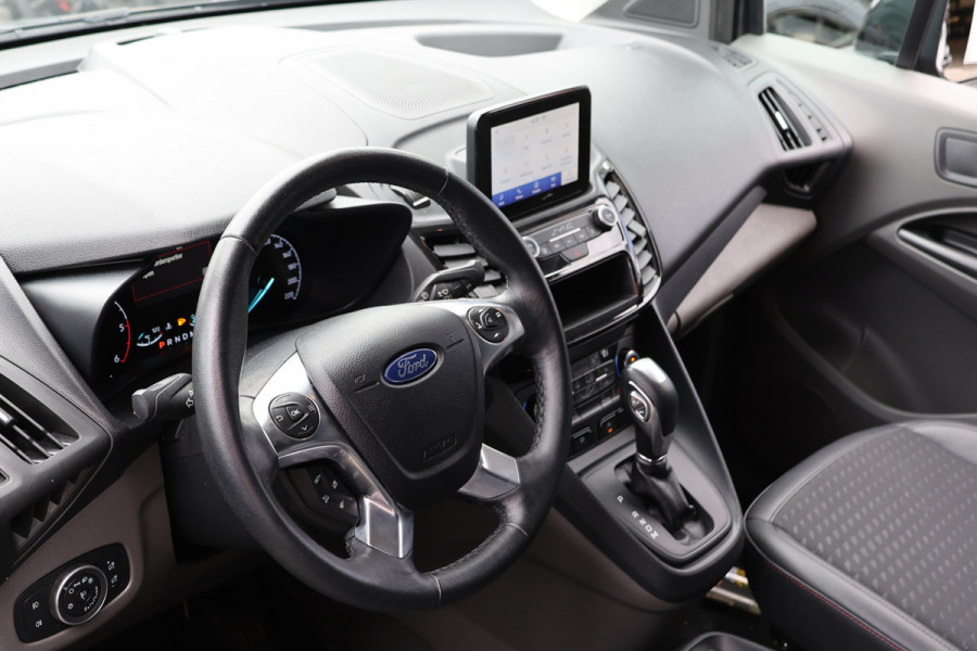 Ford Transit Connect 1.5 EcoBlue L2 Sport | Bi-Xenon | Keyless Go | CarPlay | Camera | Navigatie | 8-Traps automaat | Cruise control | Trekhaak | Stoelverwarming | Lederen bekleding | Nieuwe APK | NAP Logisch