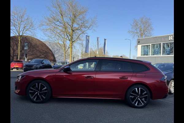 Peugeot 508 SW 1.6 HYbrid GT Pack Business VAN € 28.900,- VOOR € 25.877,- UW LENTEVOORDEEL: € 3.023,-! | FULL OPTIONS | ADAPTIEVE CRUISE CONTROL | FOCAL AUDIO | 360 CAMERA | STOELVERWARMING | DEALER ONDERHOUDEN | ELEKTRISCHE KOFFERBAK | RIJKLAAR MET 12 MND BOVAG GARANTIE |