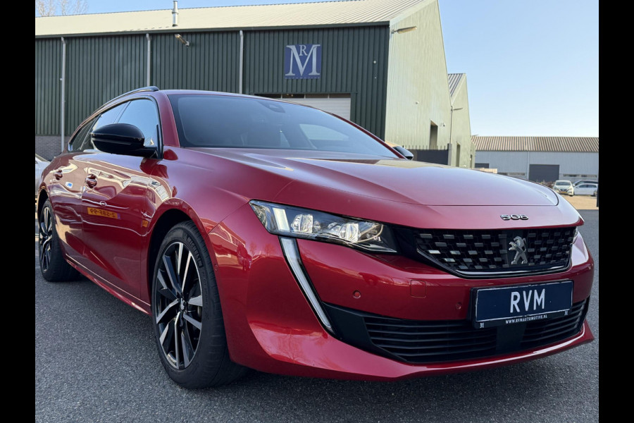 Peugeot 508 SW 1.6 HYbrid GT Pack Business VAN € 28.900,- VOOR € 25.877,- UW LENTEVOORDEEL: € 3.023,-! | FULL OPTIONS | ADAPTIEVE CRUISE CONTROL | FOCAL AUDIO | 360 CAMERA | STOELVERWARMING | DEALER ONDERHOUDEN | ELEKTRISCHE KOFFERBAK | RIJKLAAR MET 12 MND BOVAG GARANTIE |