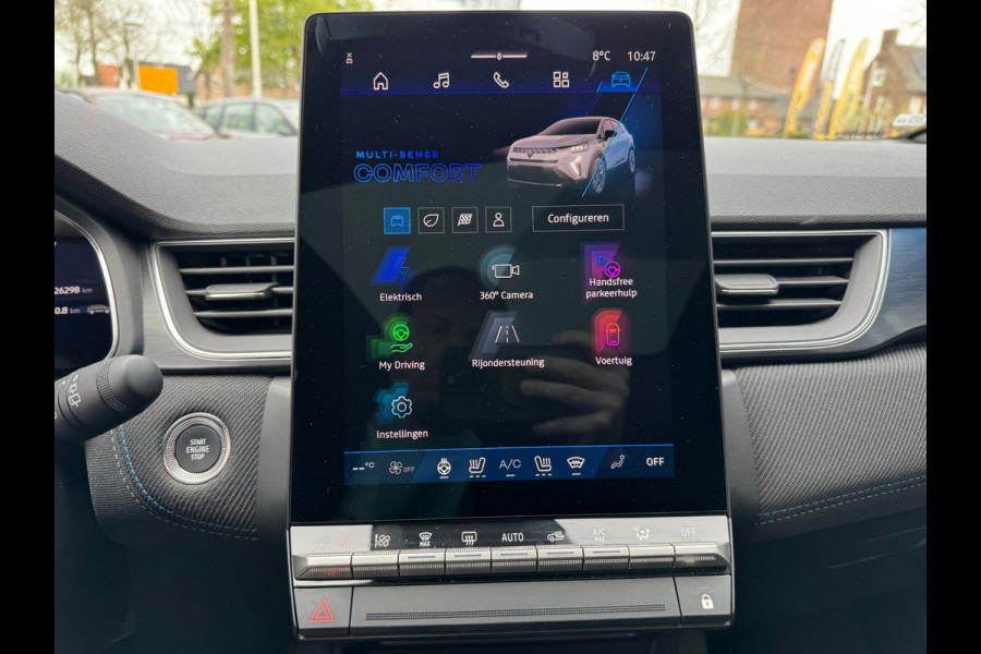 Renault Symbioz 1.6 E-Tech full hybrid 145 esprit Alpine Solar Pano / Stoel, Stuur & voorruit verw / 360 Camera / Elektr A Klep