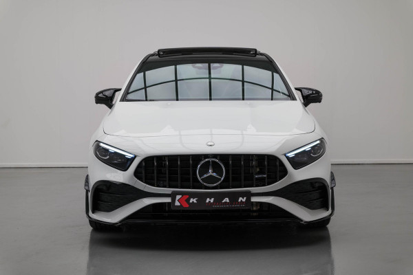 Mercedes-Benz A-Klasse AMG 35 4MATIC |Bomvoll!|Pano|Kuipstoelen|360Camera|HUD|Memory|ACC|Dodehoek|