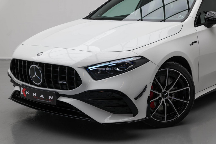 Mercedes-Benz A-Klasse AMG 35 4MATIC |Bomvoll!|Pano|Kuipstoelen|360Camera|HUD|Memory|ACC|Dodehoek|