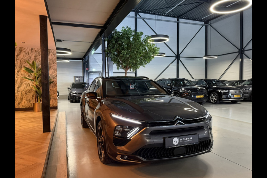 Citroën C5 X 1.2 PureTech Shine Garantie Head-Up CarPlay 360 Camera StuurVW Leder ACC Led Navi Clima Rijklaar