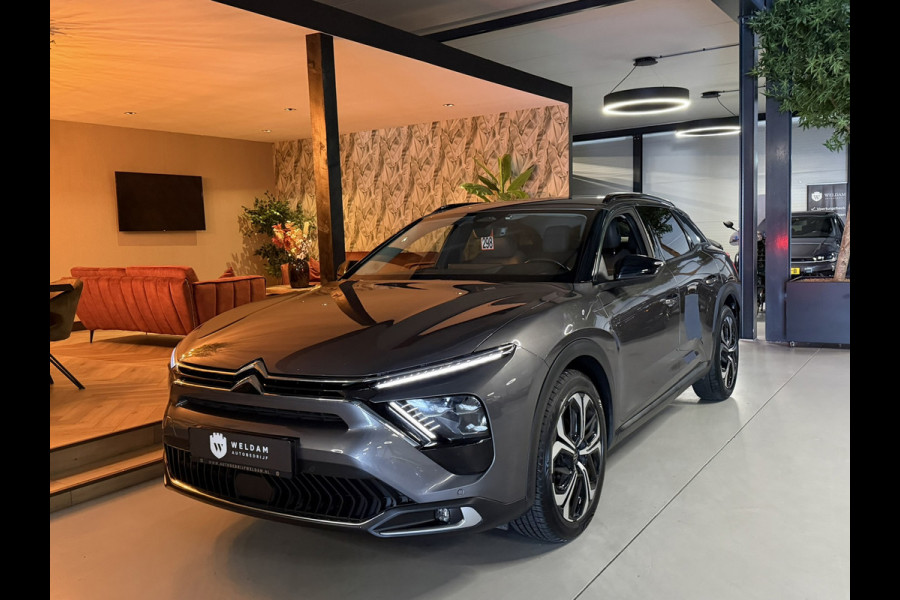 Citroën C5 X 1.2 PureTech Shine Garantie Head-Up CarPlay 360 Camera StuurVW Leder ACC Led Navi Clima Rijklaar