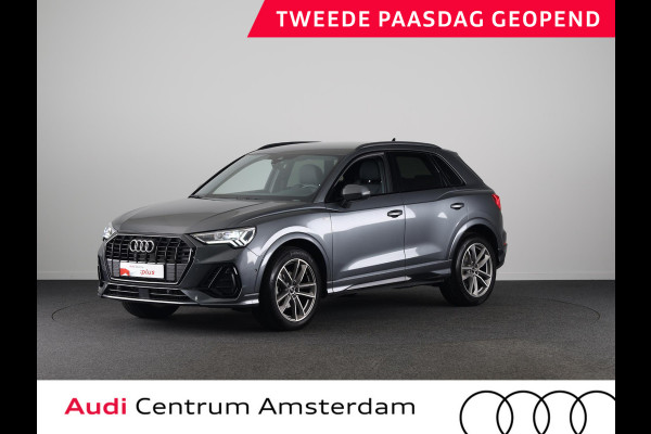 Audi Q3 35 TFSI S edition Competition 150pk| Verlengde garantie | Navigatie | Parkeercamera | 19 inch Lichtmetalen velgen | Apple Carplay/ Android Auto | S-line interieur