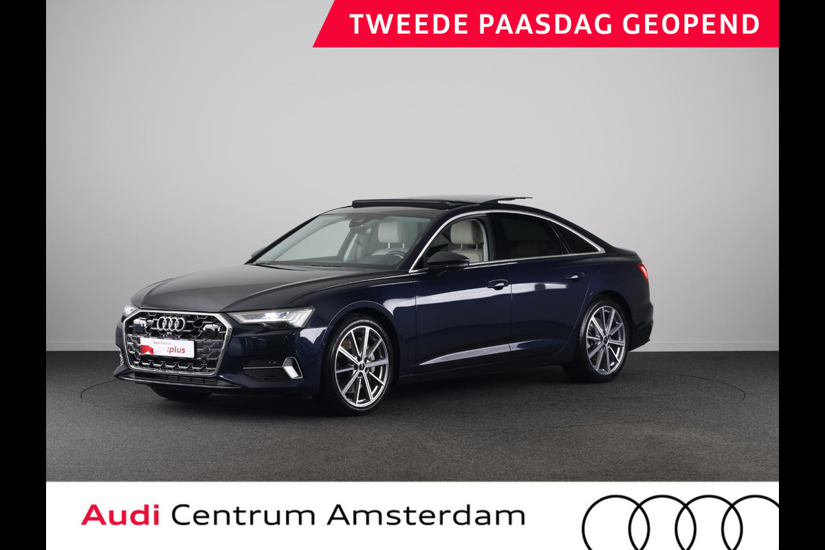 Audi A6 Limousine 50 TFSI e quattro Advanced edition 299pk | Panoramadak | Head Up display | B&O Audio  | Elektrisch verstelbare voorstoelen met geheugen