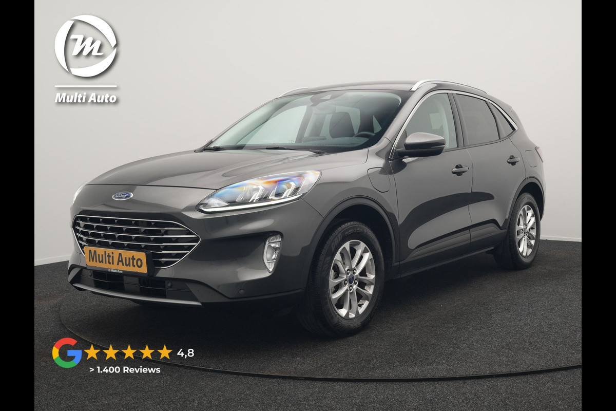 Ford Kuga 2.5 Titanium PHEV 225pk Dealer O.H. | Trekhaak Afn. | Camera | Stoelen & Stuur Verwarmd | Keyless | Apple Carplay | Virtual | Navigatie | DAB | Cruise Control | Plug In Hybrid |