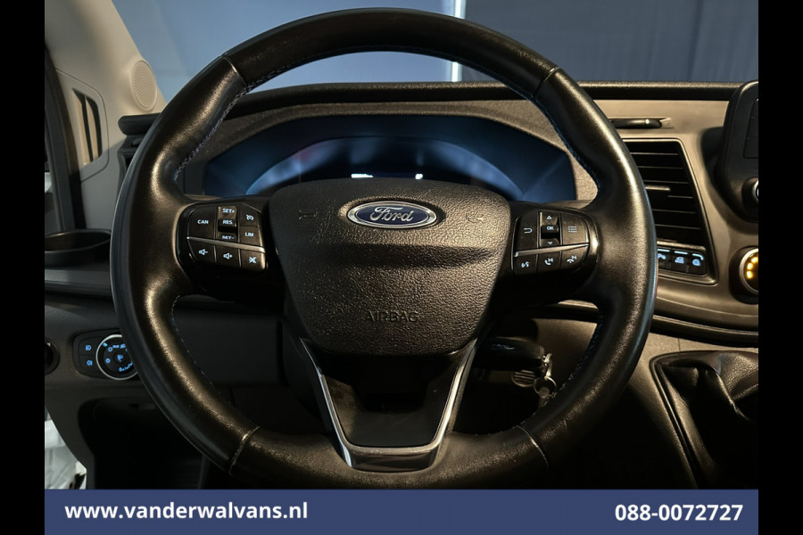Ford Transit 2.0 TDCI 131pk L4H3 Jumbo Euro6 Airco | Camera | Cruisecontrol | Stoelverwarming Verwarmde voorruit, Parkeersensoren, Bijrijdersbank, 2750kg trekvermogen