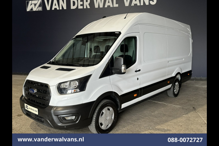 Ford Transit 2.0 TDCI 131pk L4H3 Jumbo Euro6 Airco | Camera | Cruisecontrol | Stoelverwarming Verwarmde voorruit, Parkeersensoren, Bijrijdersbank, 2750kg trekvermogen