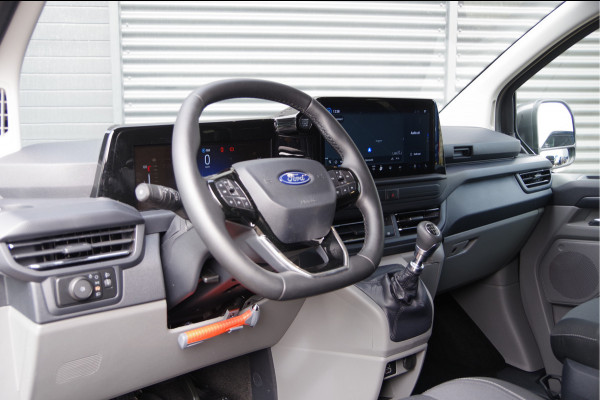 Ford Transit Custom 300 2.0 TDCI L2 Limited DC-5P, LED, KEYLESS, STOELVERWARMING, VOORRUIT VERWARMING, CAMERA, NAVI, CRUISE, LEDER MF STUUR, DUBBEL