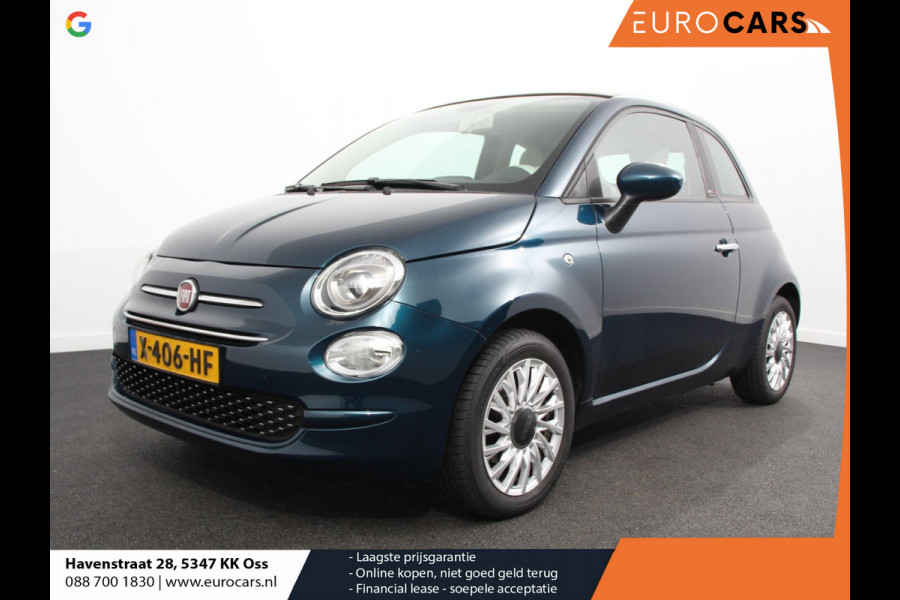 Fiat 500C 1.2 Lounge Automaat | Cruise Control | Parkeersensoren Achter | Climate Control | Elektrische Ramen | Lichtmetalen velgen | Display
