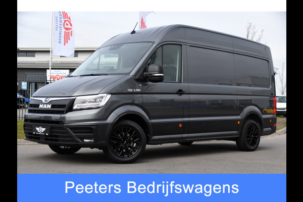MAN TGE 3.180 35 2.0 L3H3 PB Edition Cruise, Camera, Carplay, 177pk, LED, Trekhaak, Stoelverwarming, Automaat, Multimedia, Uniek!