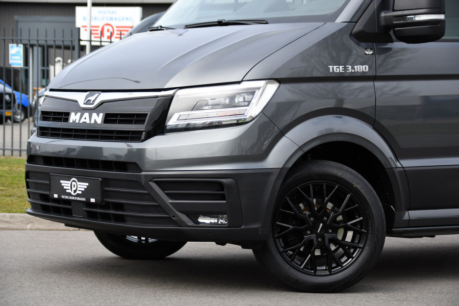MAN TGE 3.180 35 2.0 L3H3 PB Edition Cruise, Camera, Carplay, 177pk, LED, Trekhaak, Stoelverwarming, Automaat, Multimedia, Uniek!