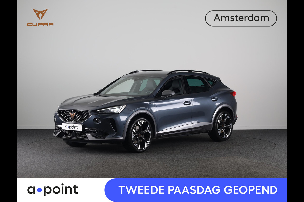 CUPRA Formentor 1.4 e-Hybrid VZ Performance 245 pk Automaat (DSG) | Navigatie | Parkeersensoren (Park assist) | Rondomzicht camera | Elektr. bestuurdersstoel met geheugen | Stoelverwarming |