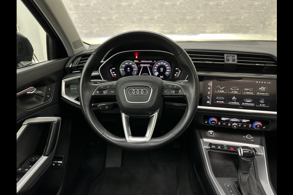Audi Q3 45e 245pk S-Line | RS-Leder | Panorama | LED-Matrix | Camera | Virtual Cockpit | Carplay | Cruise Contol | 12-2022 | 28dkm | Side Assist | Elektr. A-Klep | Keyless-Entry | Stoelverwarming | Climate Control | Dodehoek |Rijklaarprijs incl. Bovag garantie.