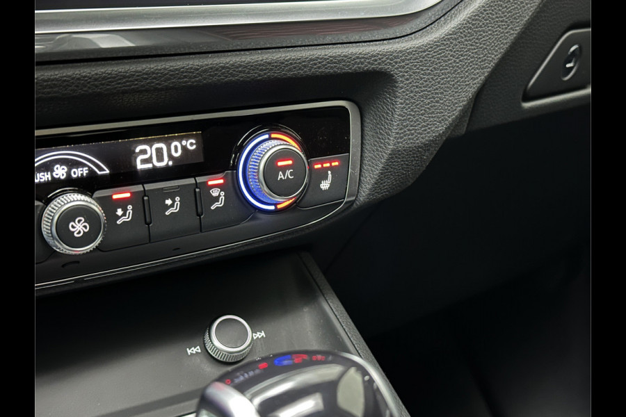 Audi Q3 45e 245pk S-Line | RS-Leder | Panorama | LED-Matrix | Camera | Virtual Cockpit | Carplay | Cruise Contol | 12-2022 | 28dkm | Side Assist | Elektr. A-Klep | Keyless-Entry | Stoelverwarming | Climate Control | Dodehoek |Rijklaarprijs incl. Bovag garantie.