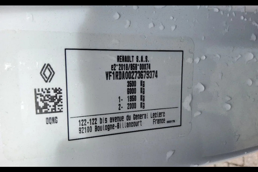 Renault Master 130.35 EURO 6 L2H2 GESLOTEN WIT - 719 -BPM VRIJ! - MC 679374