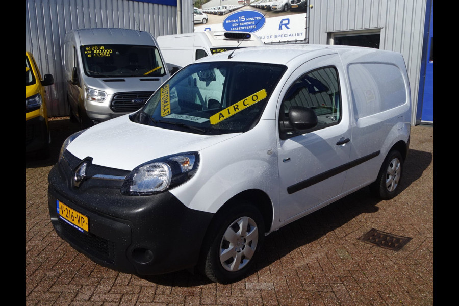 Renault Kangoo Z.E. 33 ( Koopaccu ) 190 Km rijbereik AIRCO SCHUIFDEUR CRUISE CONTROL PDC