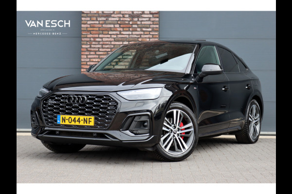 Audi Q5 Sportback 55 TFSI e S Quattro S Line | Luchtvering | Panoramadak | ACC | Bang & Olufsen | Camera | Verwarmd Stuurwiel | Zwart Optiek | Virtual Cockpit |