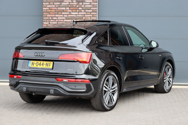 Audi Q5 Sportback 55 TFSI e S Quattro S Line | Luchtvering | Panoramadak | ACC | Bang & Olufsen | Camera | Verwarmd Stuurwiel | Zwart Optiek | Virtual Cockpit |