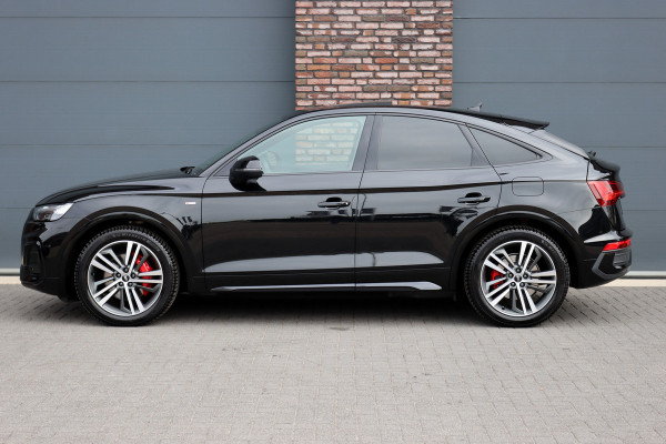 Audi Q5 Sportback 55 TFSI e S Quattro S Line | Luchtvering | Panoramadak | ACC | Bang & Olufsen | Camera | Verwarmd Stuurwiel | Zwart Optiek | Virtual Cockpit |