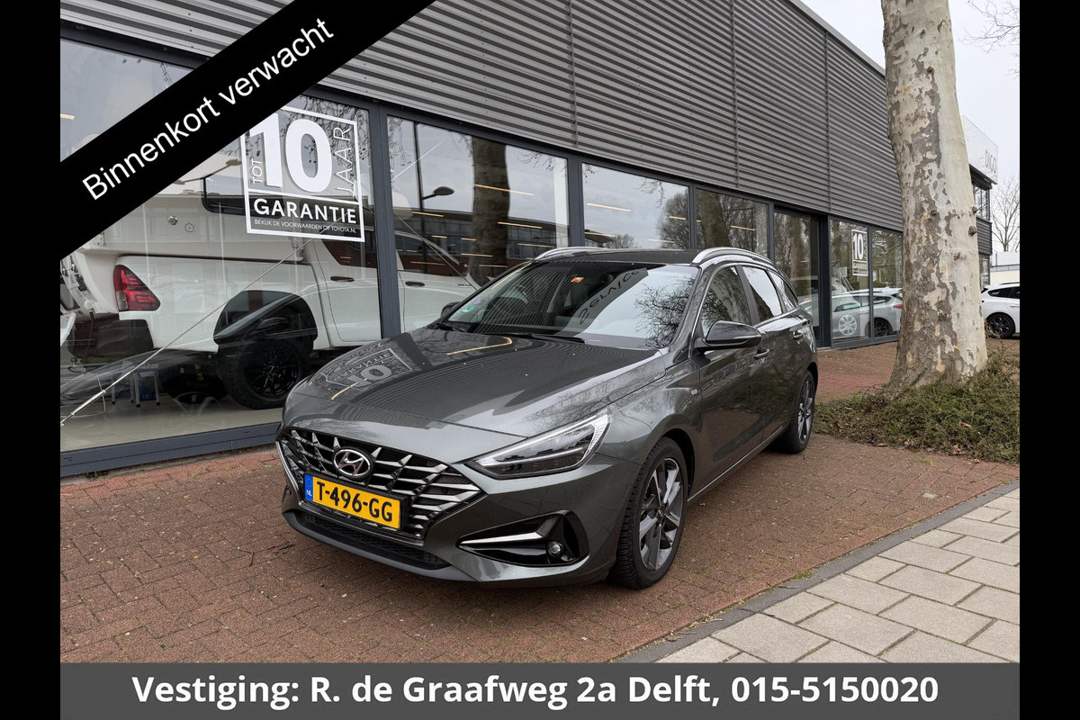 Hyundai i30 Wagon 1.5 T-GDi MHEV Premium | Stuur-/Stoelverwarming | Navigatie | Parkeersensoren voor & Achter |