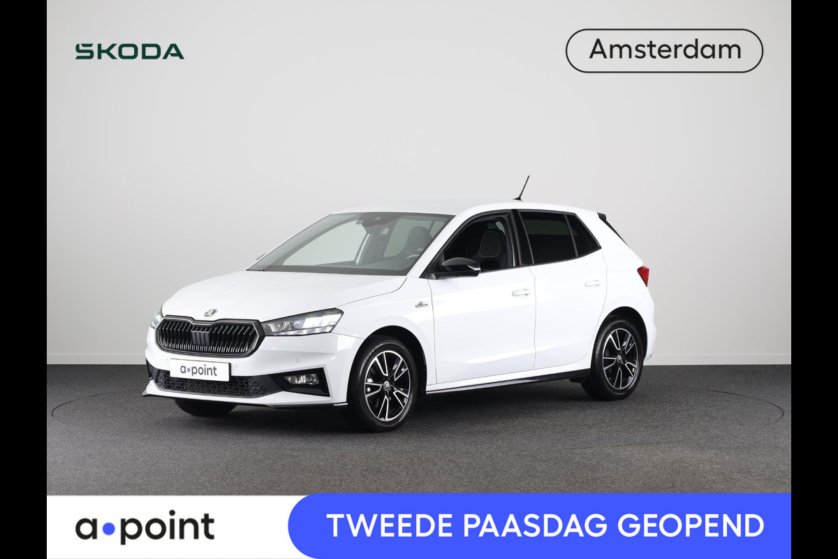Škoda Fabia 1.0 TSI Monte Carlo 115 pk Automaat (DSG) | Adaptive Cruise Control | Navigatie via App | Parkeersensoren | Achteruitrijcamera | LED koplampen |