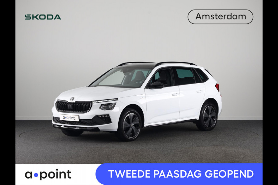 Škoda Kamiq 1.0 TSI Monte Carlo 115 pk Automaat (DSG) | Verlengde garantie | Navigatie | Panoramadak | Parkeersensoren | Achteruitrijcamera | Stoelverwarming |