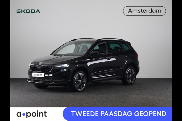 Škoda Karoq 1.5 TSI ACT Sportline Business 150 pk Automaat (DSG) | Verlengde garantie | Navigatie via App | Parkeersensoren | Achteruitrijcamera | Adaptieve cruise control | Stoelverwarming |