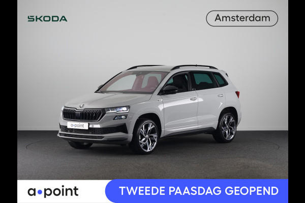 Škoda Karoq 1.5 TSI ACT Sportline Business 150pk | Wegklapbare trekhaak | Navigatie via APP | Verlengde garantie | Verwambare stoelen voor en achter