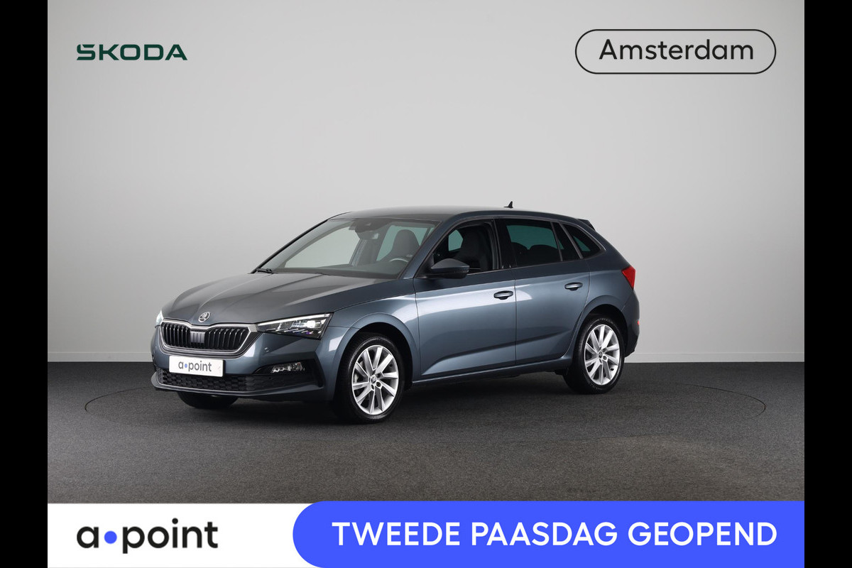 Škoda SCALA 1.0 TSI Sport Business 110 pk Automaat (DSG) | Navigatie | Parkeersensoren achter | Achteruitrijcamera | Adaptieve cruise control | Full LED koplampen | Voll. digitaal instrumentenpaneel |