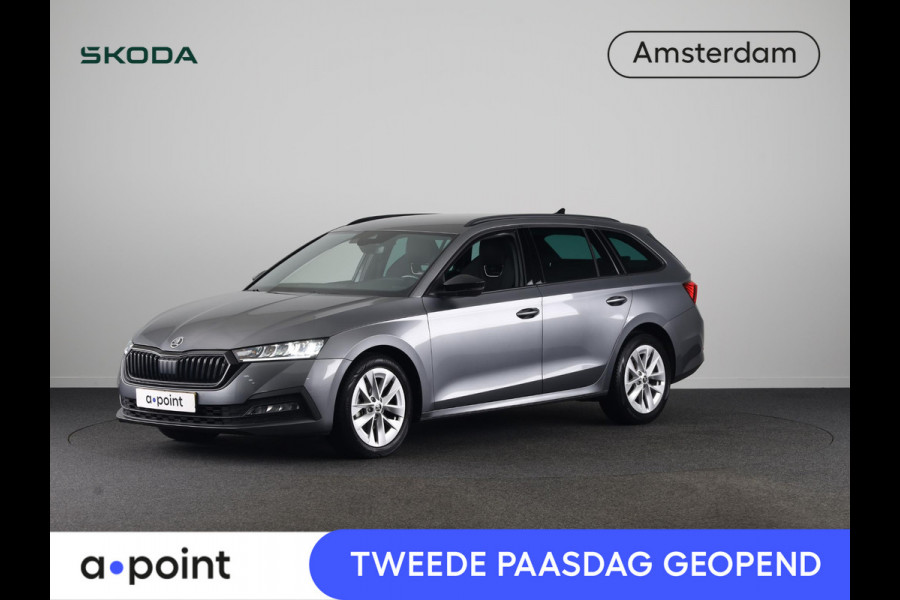Škoda Octavia Combi 1.5 e-TSI Sport Business 150pk DSG | Parkeersensoren voor en achter | Navigatie | Sportstoelen |