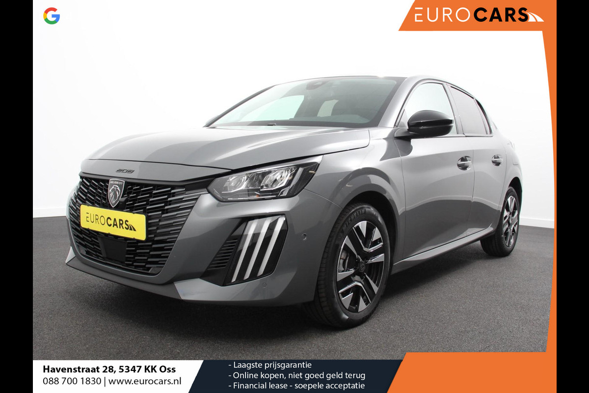 Peugeot 208 1.2 Hybrid 100PK Automaat Allure | Navigatie | Apple Carplay/Android Auto | Airco | Camera | Parkeer sensoren | Cruise Control | Led | Lichtmetalen Velgen