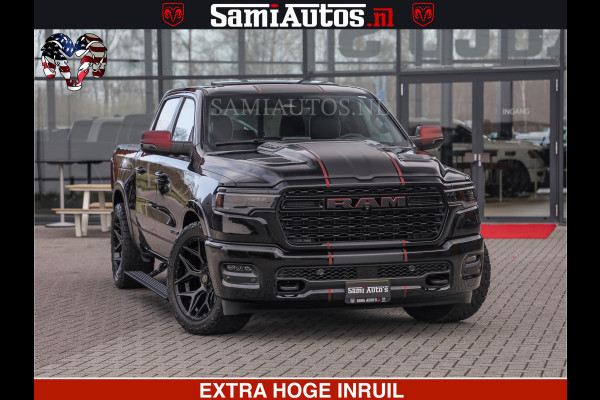 Dodge Ram Limited H.O 540HP 706Nm | Massage + Full Option | De Meest Luxe en Volle Pick-Up in zijn Klasse | Comfortabele Dubbele Cabine met Royale 5 Zitplaatsen | BPM vrij | Nu Leverbaar uit Voorraad | Voorraad Nr 2304 - 8540